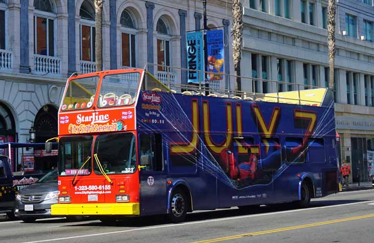 StarLine City Sightseeing New Flyer open topper 323